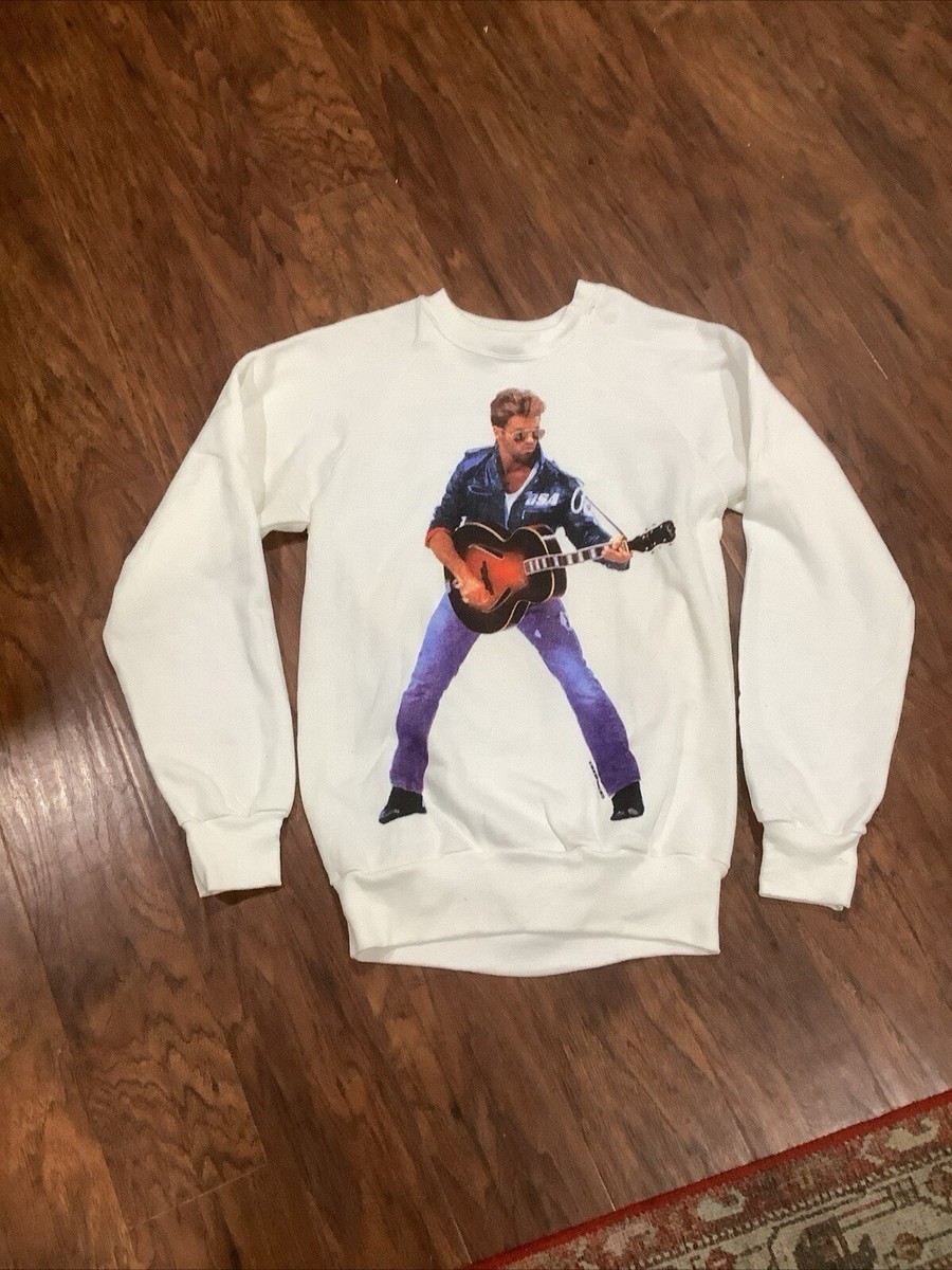 Vintage George Michael The Faith Tour Sweater Medium | eBay
