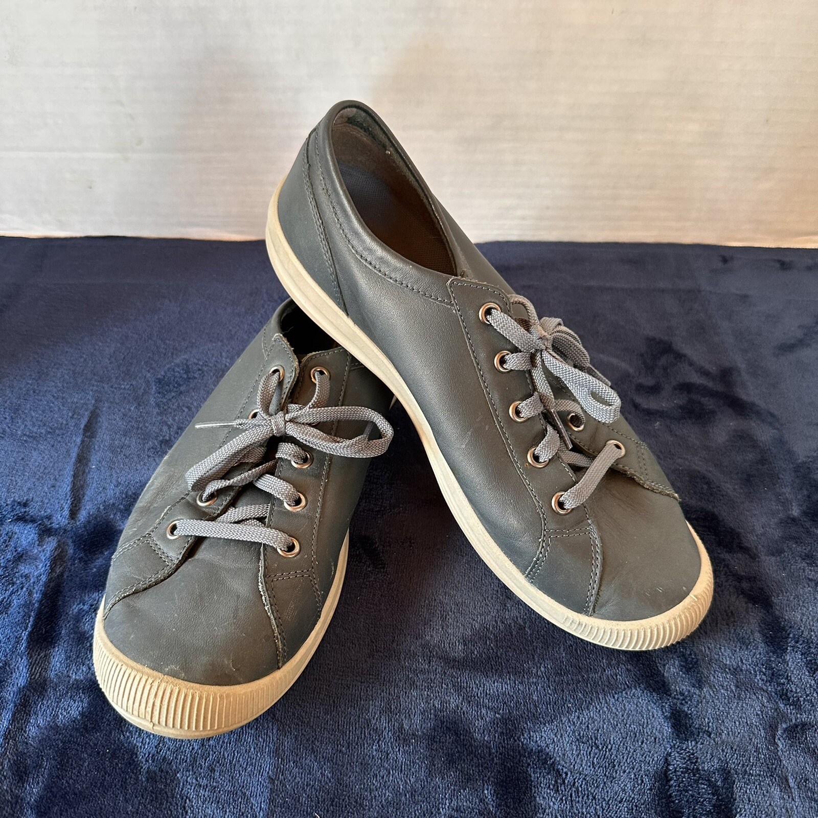 KEEN scarpe donna Lorelai sneaker casual comode marrone taglia 10 pelle