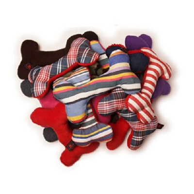 Creature Clothes Squeakless Toy Bone Handmade in the UK