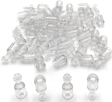 Lego 50 New Trans-Clear Minifigure Utensil Bottles Parts