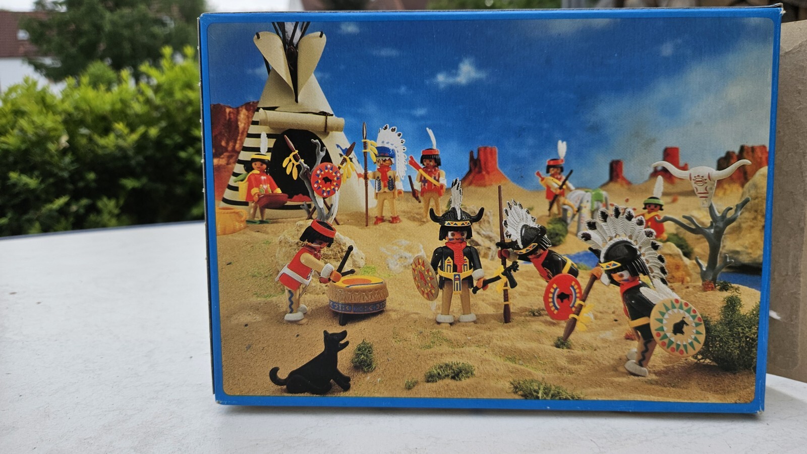 Playmobil 3732 Western 4 Indianer mit OVP eBay