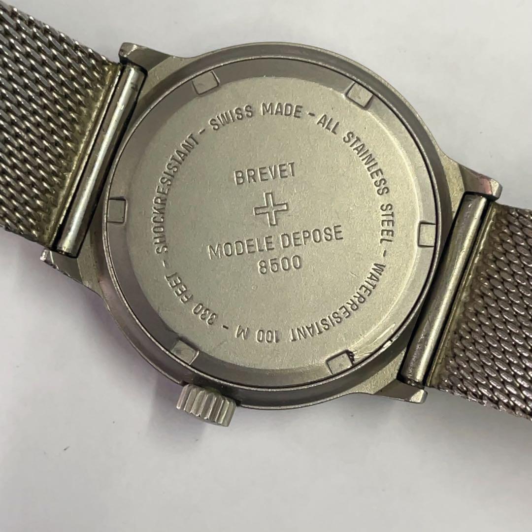 Vintage Sicura Stunt Watch 80s Swiss Made Stainless Steel Case
