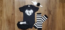 Ultimate White Sox Girl Bloomer Set MLB Baseball