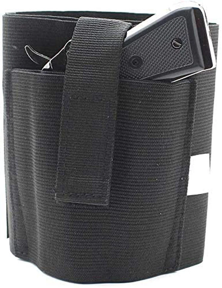 Tactical Ankle Holster for Concealed Carry with 2 Magazine Pouch 2nd Generation - Image 3 of 4