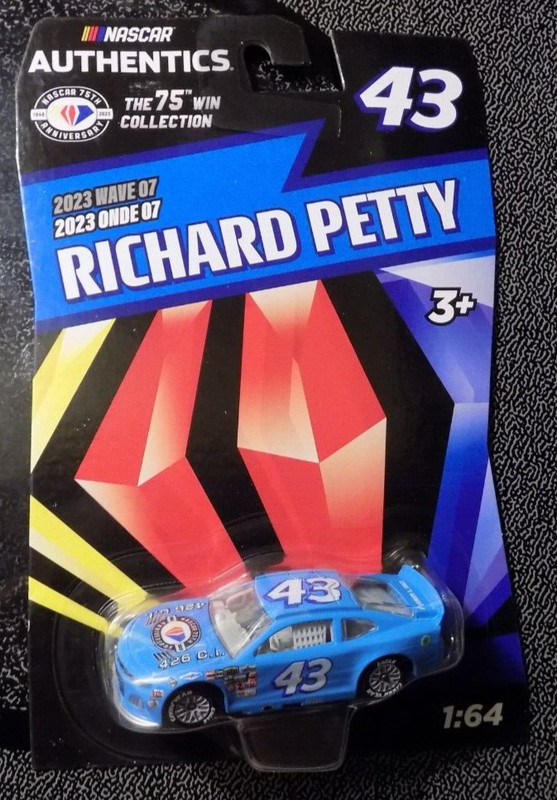 RICHARD PETTY  #43   1/64 THE 75TH WIN COLLECTION  NASCAR AUTHENTICS