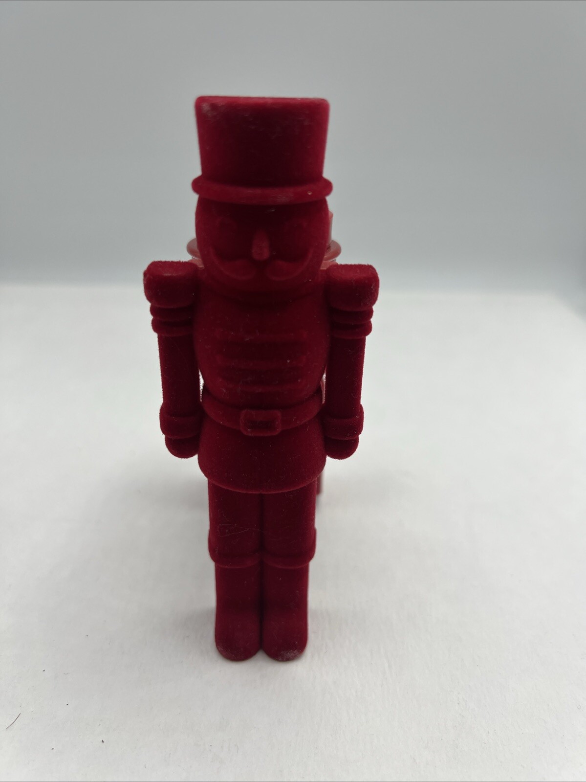 Bath & Body Works Red Flocked Nutcracker Christmas Wallflowers Plug In-image