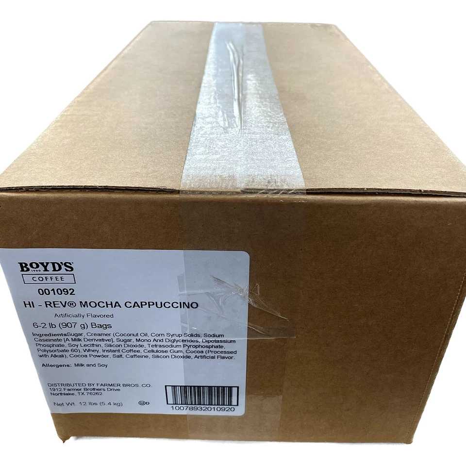 Superior x Boyd's Cappuccino Mix, 2 Estuche Oferta, Blanco Choc Caramelo y Hi-Rev Mocha Foto 4 de 4