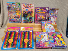 Vintage Lisa Frank Craft Kit Party Favor Puzzle Lot