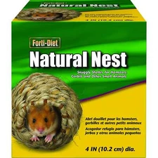 Kaytee Forti-Diet Natural Nest Small Animals 4".Hamsters, Gerbils, Rats & other.
