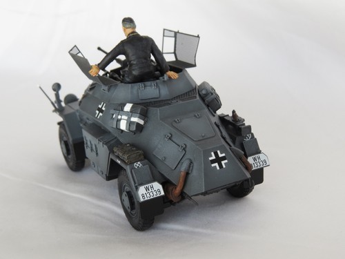 1/35 Sd.Kfz.222 Leichter panzerspahwagen German (4x4) Tamiya - Photo 2 sur 12