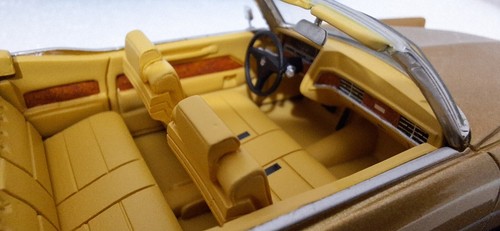 WOW Cadillac De Ville Convertible 1970 Gold 1:43 Neo 47145 EXTREMELY RARE!! - Picture 9 of 17