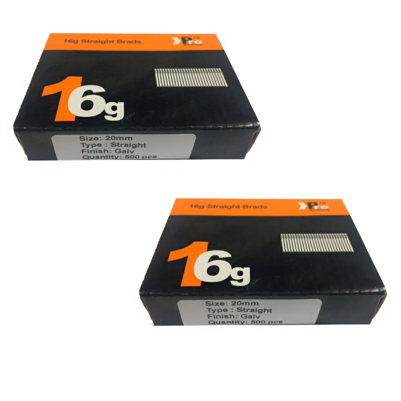 16g finish nails 1000 x 20mm (handy starter pack)