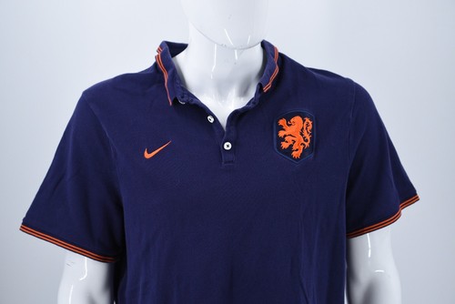 Nike KNVB Netherlands Holland 125 Years Commemorative Logo Polo Shirt Mens XXL - Picture 12 of 13