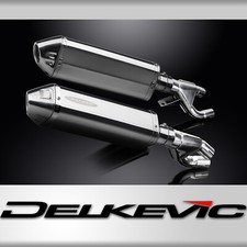 YAMAHA V-MAX 1200 1984-2007 320MM TRI-OVAL STAINLESS EXHAUST SYSTEM