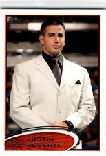 2012 Topps WWE #77 Justin Roberts