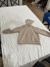 SHEIN Kids Hooded Sweatshirt Brown Size 10Y