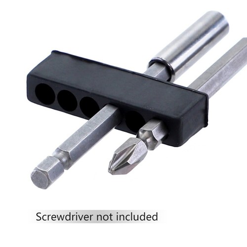 5 Pcs Bit Holder with 6 Holes Effortless Storage Solution for Hex Shank Bits - Picture 18 of 24