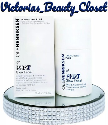 OLE HENRIKSEN PHAT Glow Facial Exfoliating Mask Transform Plus 50ml/1.7oz. RP$52