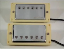 Wilkinson WVC Vintage Hot Alnico Humbucker set Neck/Bridge Chrome Fast U.S Ship