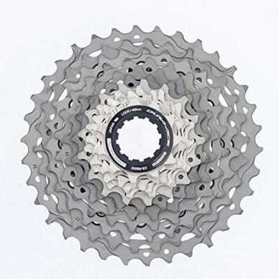 【ひかるーぼ】Shimano Dura-AceCS-R920011ー34T Shimano Dura-Ace CS-R9200 Cassette - 12-Speed, 11-34t, Gray