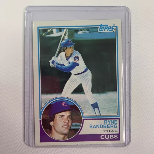 1983 Topps Ryne Sandberg Rookie RC #83 Chicago Cubs- Near Mint Or Better