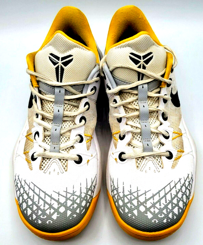 Nike Zoom Kobe Venomenon 4 Sz US 8 White Yellow Lakers Gold 635578-107 Pre-owned | eBay