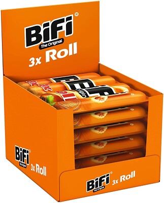 BiFi Roll   10er Pack (10 x 3 x 45 g)  Snack im Teigmantel