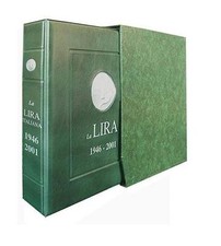 Master Phil Raccoglitore Album monete LIRA LUSSO COMPLETO con custodia