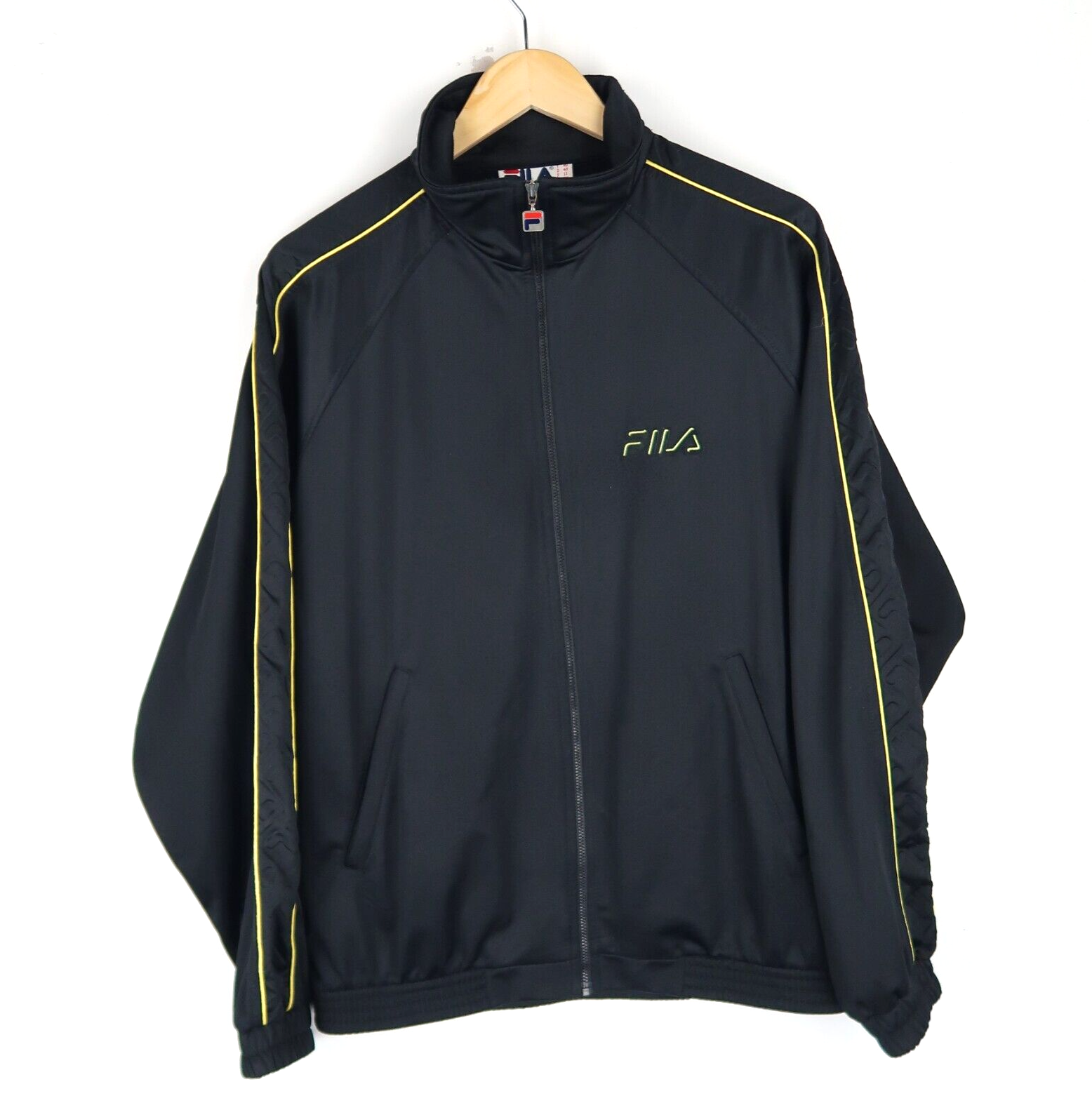 Fila giacca uomo vintage anni 90 track top nastro logo TG M (T2134)