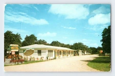 1950'S. STA-A-WILE MOTEL. WINTER HAVEN, FL. POSTCARD. FF17