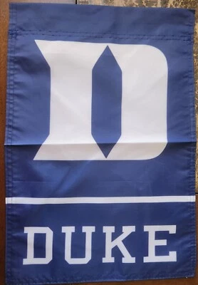 Duke Blue Devils 12X18 Inches Double Sided NCAA Football Garden Flag