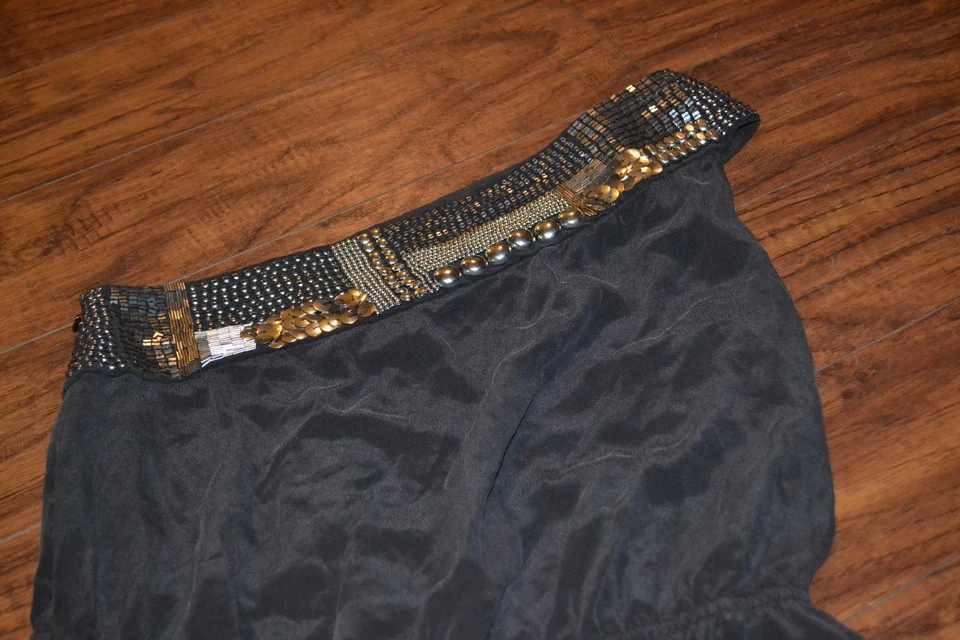 Mameluco de un hombro A1- Dolce Vita 100 % seda talla M Foto 2 de 4