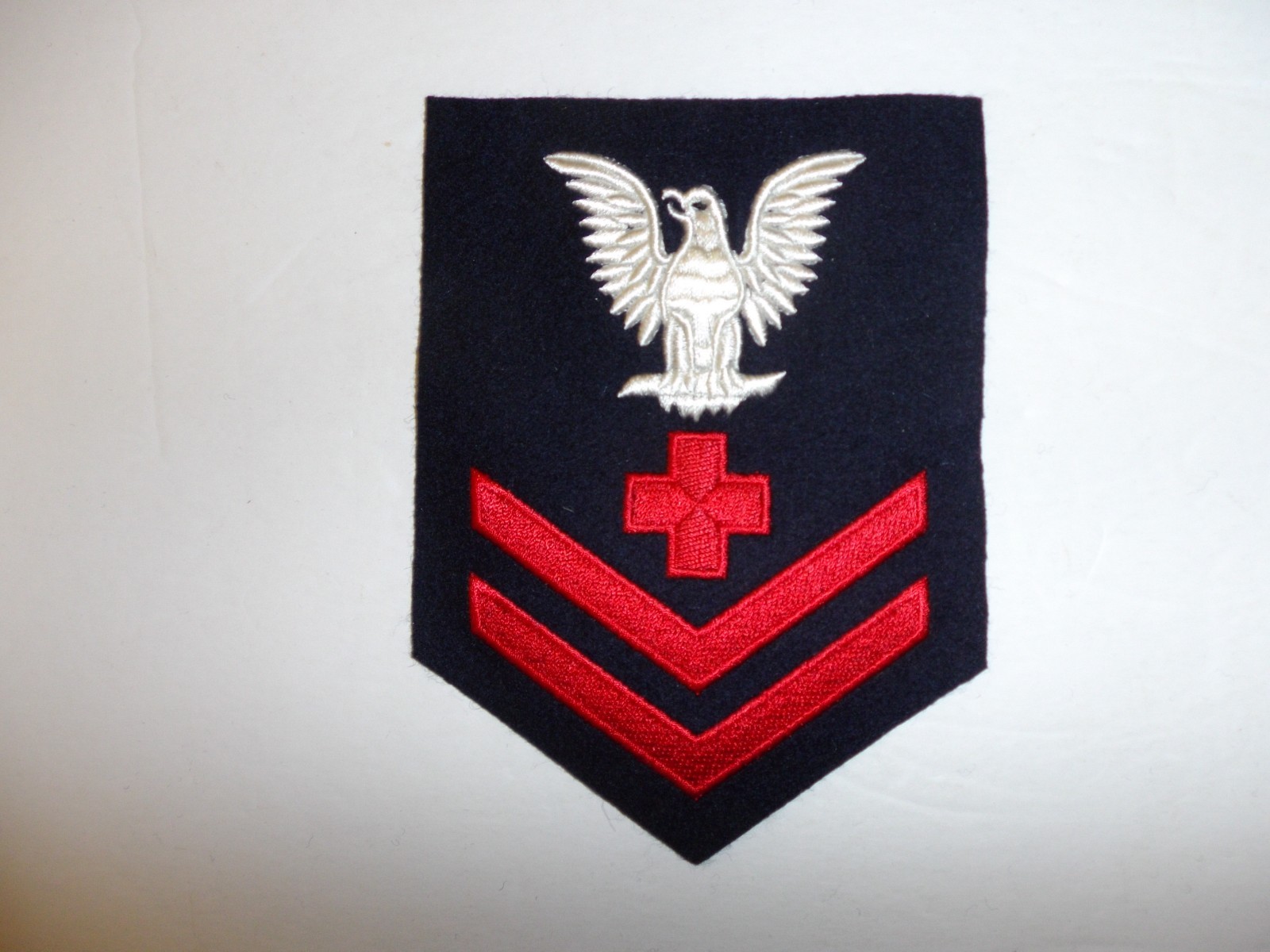 11001 WW2 US Navy Pharmacist's Mate 2nd Class Rate Blue PB4 | eBay
