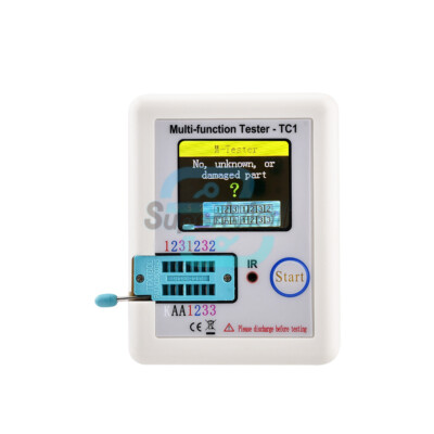 LCR TC1 TFT Transistor Tester Diode Triode Capacitance Meter ESR NPN PNP MOSFET