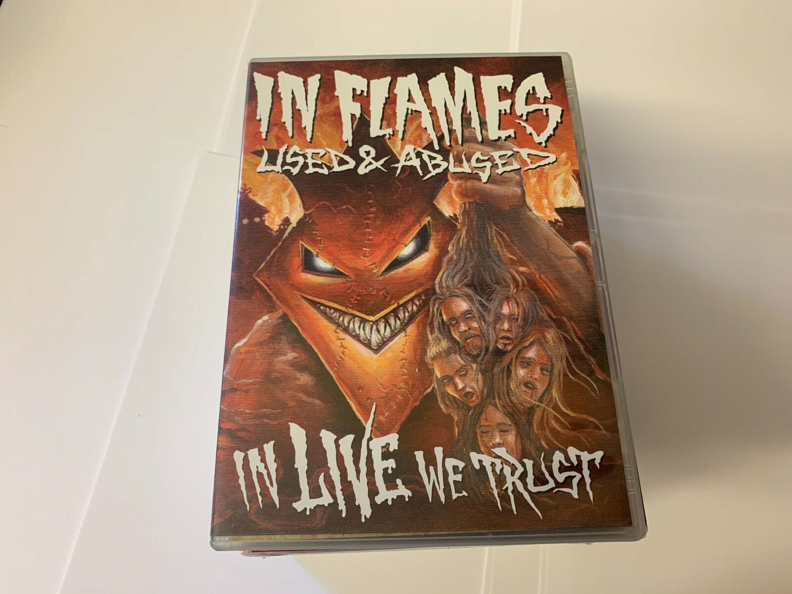 In Flames - Used and Abused...in Live We Trust DVD SET UK 727361666125