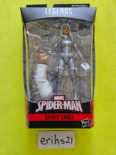 Figura Kingpin Serie Marvel Legends SILVER SABLE 6" pulgadas BAF NUEVO