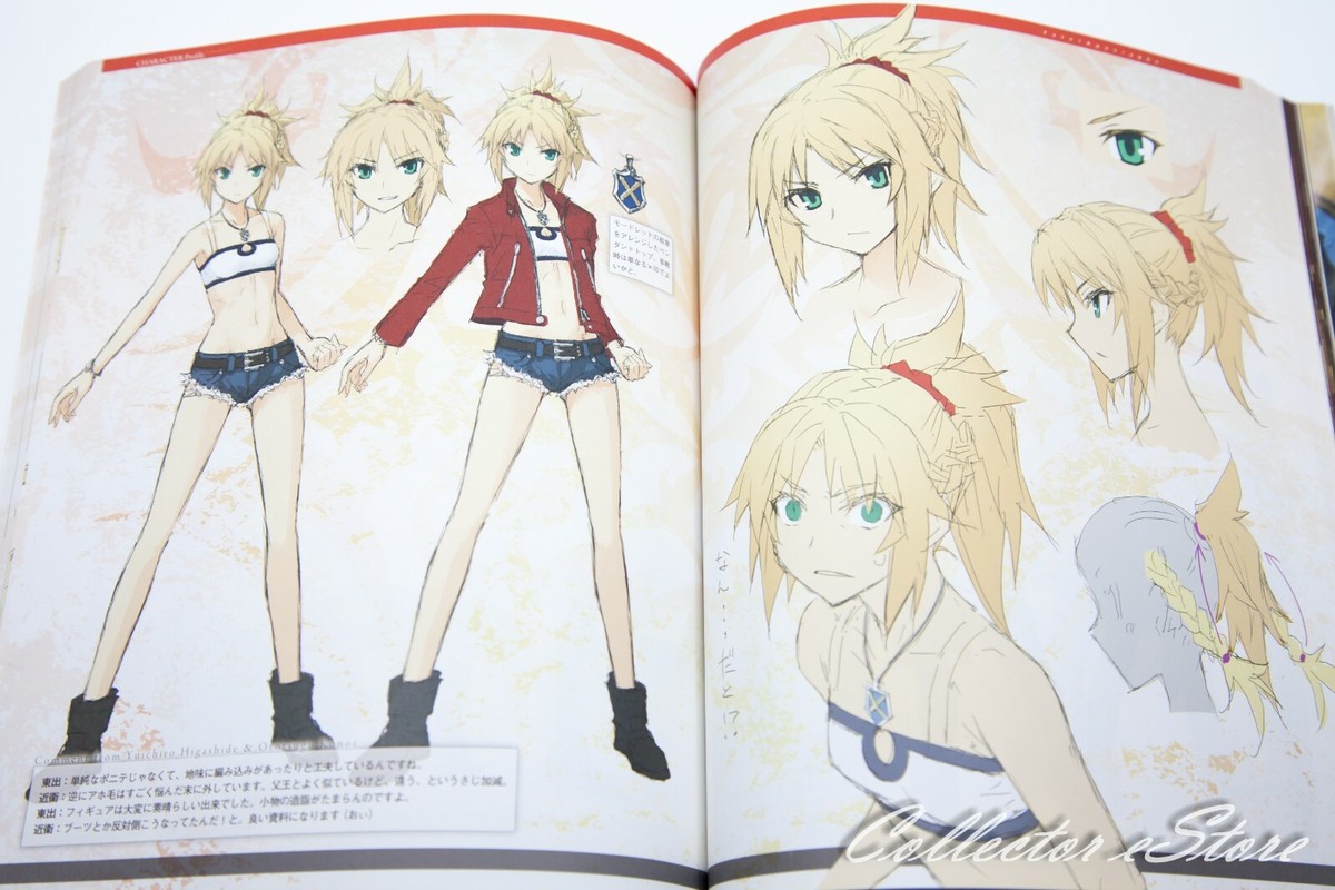(未使用･未開封品)　Fate/Apocrypha material wyeba8q Fate/Apocrypha Material Art Book (AIR/DHL) | eBay