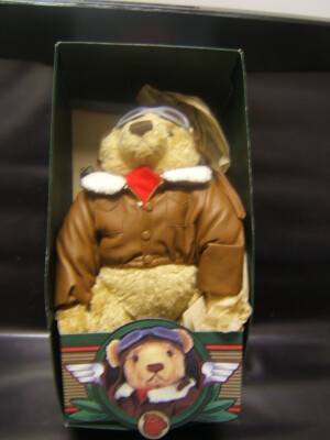 Texaco Plush Bear New Ace Flying Pioneer 1998 2nd ed