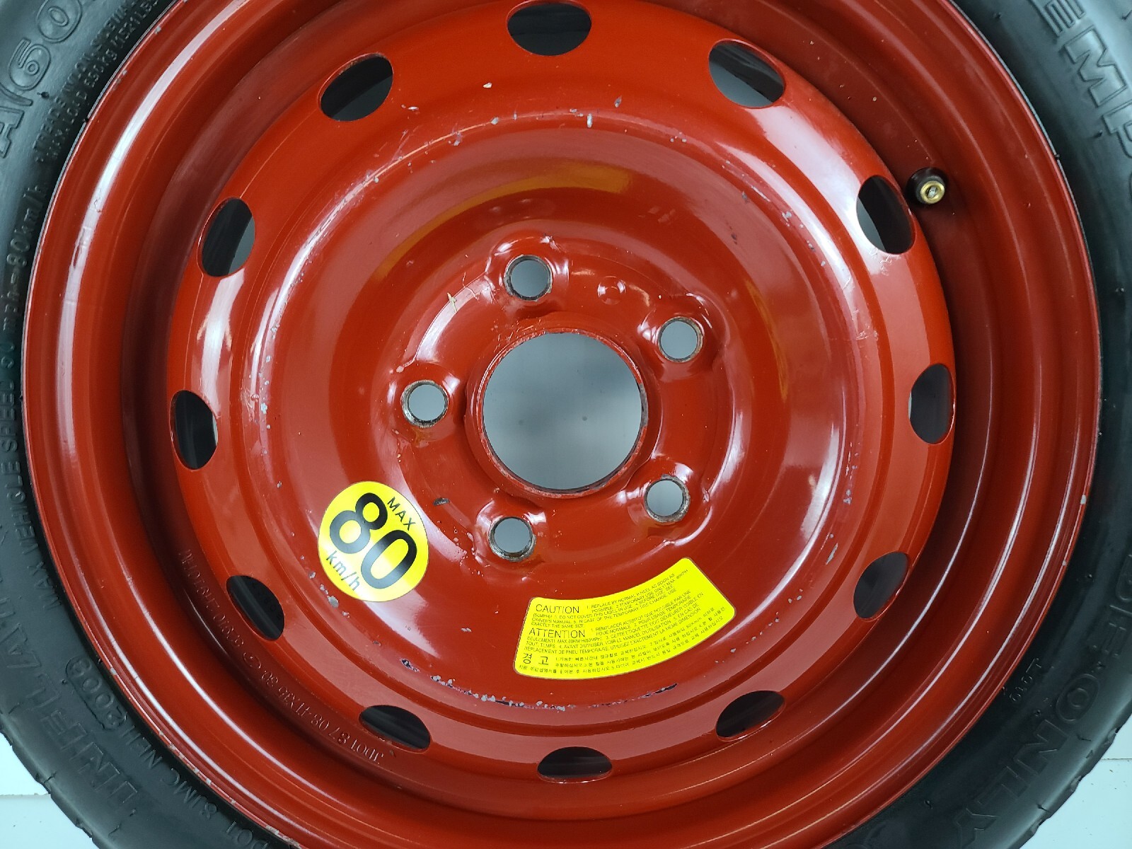 2007 2019 Hyundai Elantra Compact Spare Tire Wheel Donut Rim T125 80D15 OEM EBay