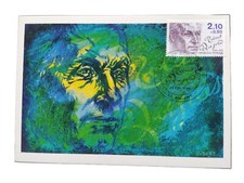 Carte Premier Jour Timbre N° 2359 Roland Dorgelès Oblitéré Amiens 1985