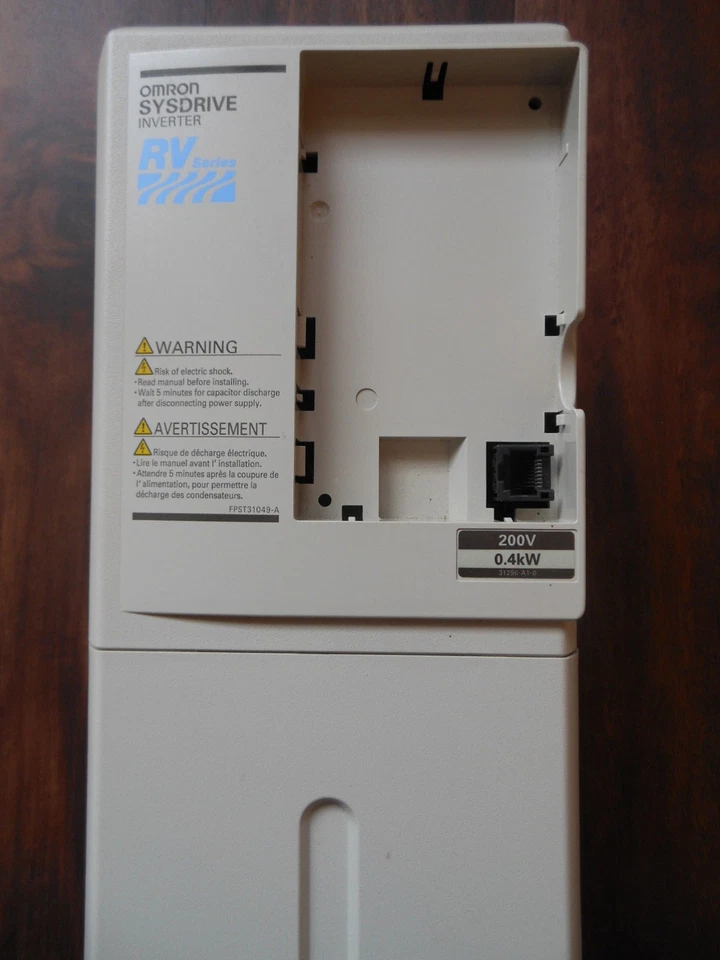 Inversor Omron Sysdrive 3G3RV-A2004-AV1 RV Series 0,4 KW, 0-240 V, 1,4 KVA, *NUEVO* Foto 2 de 4