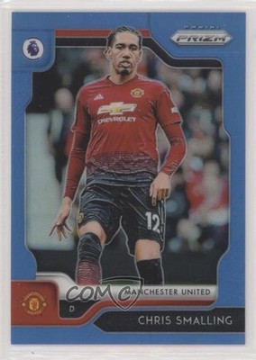 2019-20 Panini Prizm Premier League Blue Prizm 37/199 Chris Smalling #53 00p0