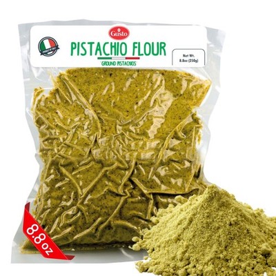 Pistachio Flour, 8.8 oz (250 g), Fine Chopped Pistachio Flour, Ground Pistach...