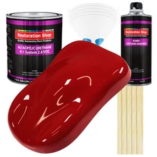 Restoration Shop Regal Red Acrylic Urethane Gallon Kit Auto Paint