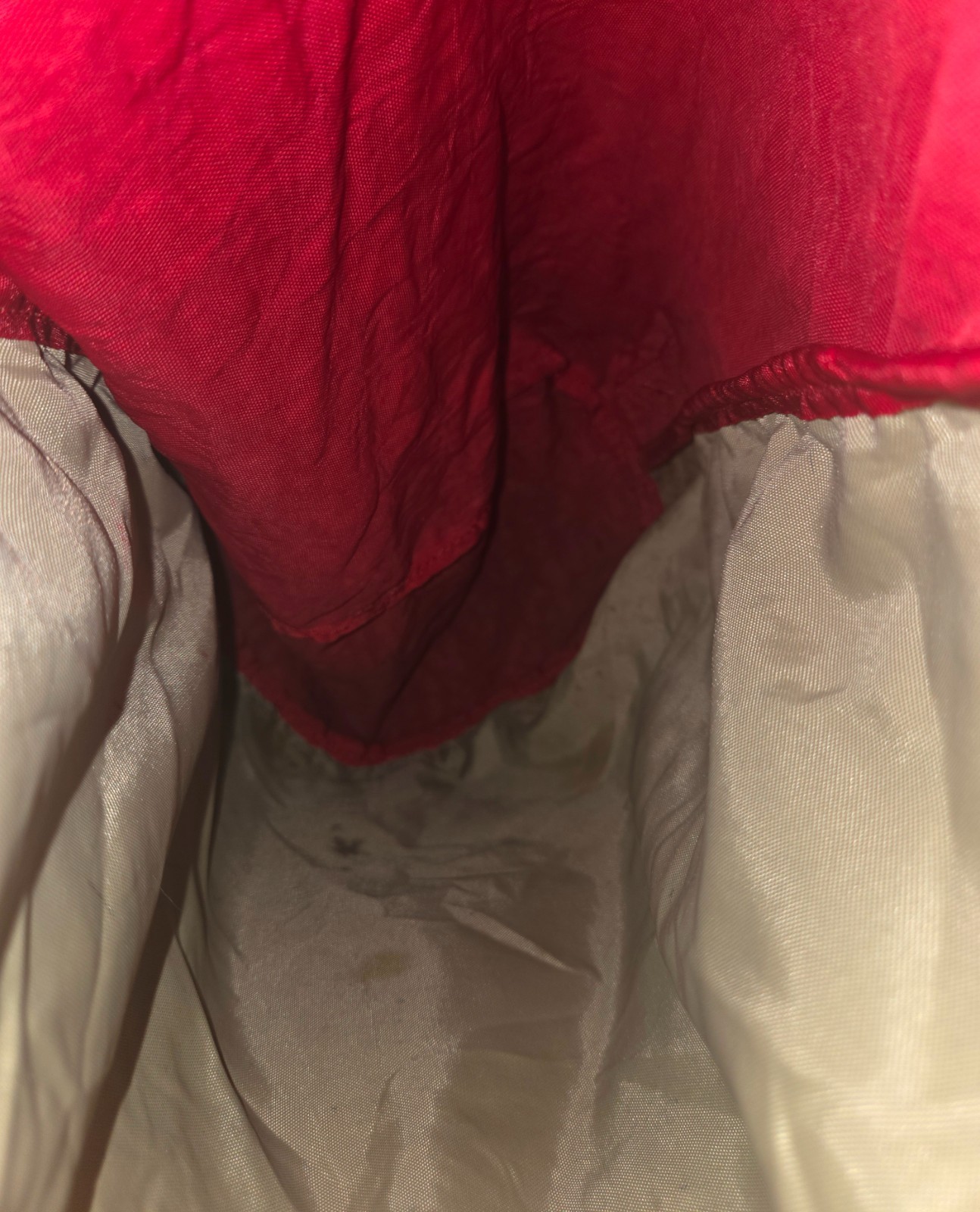 KIPLING Red Backpack with Drawstring NO MONKEY - image 10