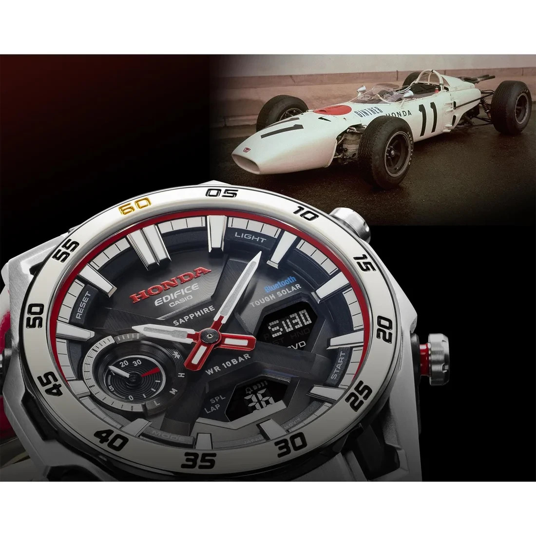 CASIO Honda F1 60周年 ECB-2300HR-1AJR ECB-2300HR-1AJR] CASIO WATCH EDIFICE HONDA SPECIAL EDITION OF THE