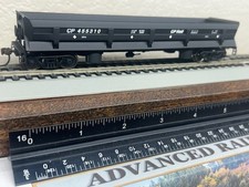 CP RAIL DIFCO VOLTEO NEGRO CORTACÉSPED LASTRE GÓNDOLA CANADIAN PACIFIC ESCALA HO NUEVO