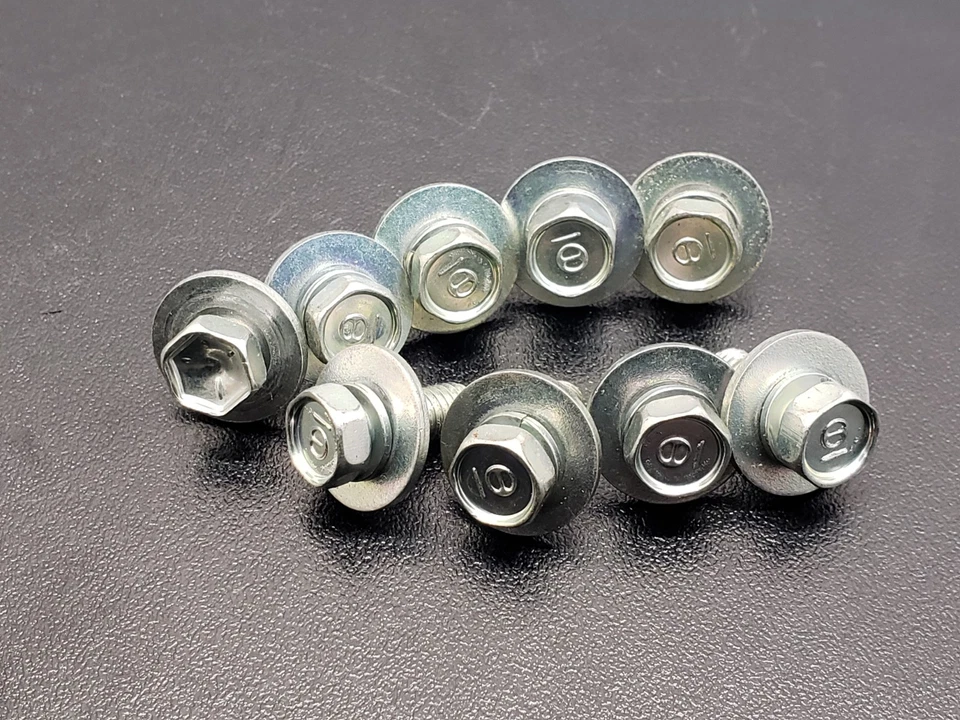 1998 - 2024 Honda Accord SunRoof Mounting Bolts 6x16 8-Pack OEM 93405-06016-08 — 第 3/3 张图片