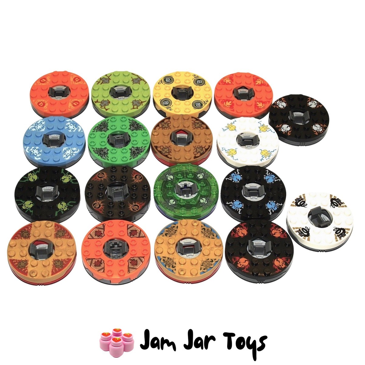 サイコ・ル・シェイム　いろいろセット LEGO Ninjago Spinners & Crowns - Huge Selection 30+ Options Choose