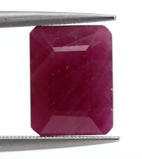 Lose Oktagon Schliff 9x7 MM Natürlich Rot Rubin 4.23 Karat Origin Südafrika